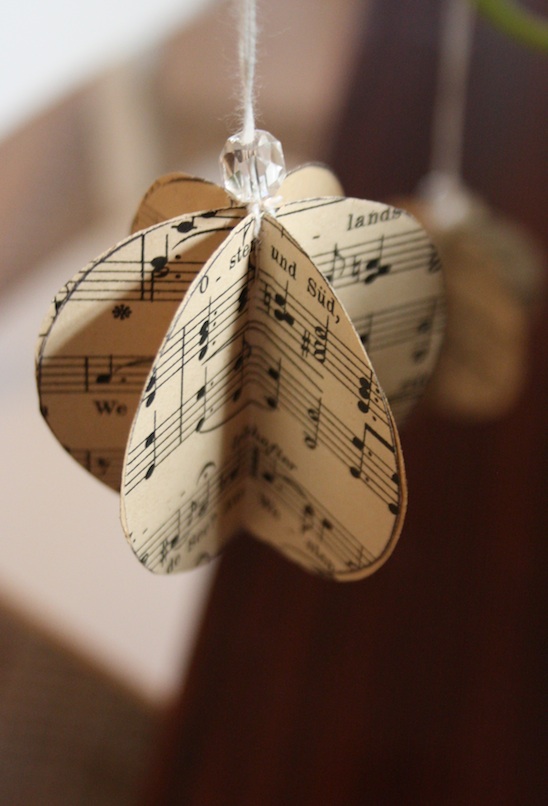 music ornaments decofairy